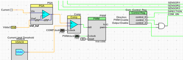PSoC creator schematic